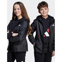 Adidas Sportswear Junior Unisex Windbreaker- Black