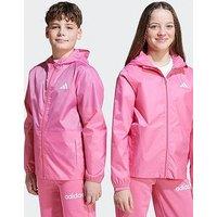 Adidas Sportswear Junior Girls Rain Jacket - Pink