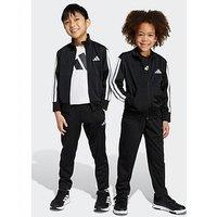 Adidas Sportswear Kids Unisex Essentials Climacool Tracksuit - Black