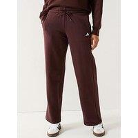 Adidas Sportswear Women'S Essentials Small Logo Feel Cozy Pants - Brown
