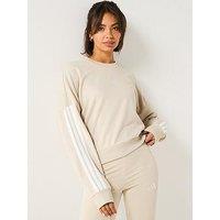 Adidas Sportswear Women'S Essentials 3-Stripes French Terry Sweatshirt - Grey