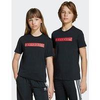 Adidas Originals Junior Boys Graphic T-Shirt - Black