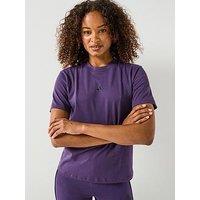 Adidas Sportswear Women'S Essentials Small Logo Cotton T-Shirt - Purple