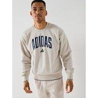 Adidas Sportswear Men'S Collegiate Sweat - Grey