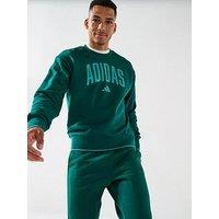 Adidas Sportswear Men'S Collegiate Sweat - Green
