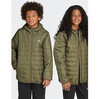 Adidas Sportswear Junior Unisex Padded Jacket- Green