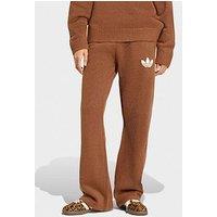 Adidas Originals Womens Knitted Pants - Brown