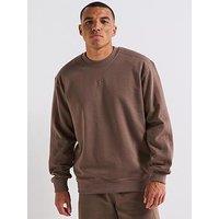 Adidas Originals Men'S Premium Essentials Crew - Brown