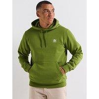 Adidas Originals Men'S Trefoil Essentials Hoodie - Green