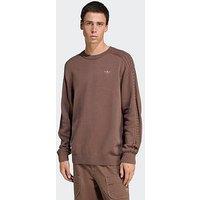 Adidas Originals Men'S Premium Essentials Knit Crewneck - Brown