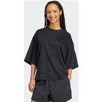 Adidas Sportswear Women'S All Szn Soft Lux Loose Tee - Black