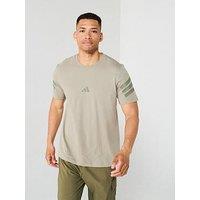 Adidas Sportswear Men'S Future Icons 3-Stripes T-Shirt - Green