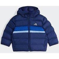Adidas Sportswear Infant Unisex Synthetic Down Jacket - Blue