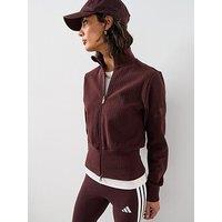 Adidas Sportswear Women'S All Szn Winterized Full Zip - Brown