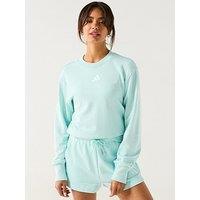 Adidas Sportswear Women'S All Szn French Terry Sweatshirt - Turquoise