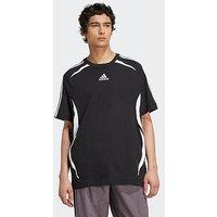 Adidas Sportswear Men'S Teamgeist Cotton Tee - Black