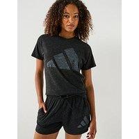 Adidas Sportswear Womens Essentials Winners T-Shirt - Black