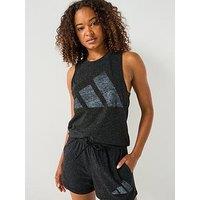 Adidas Sportswear Womens Essentials Winners Tank Top - Black