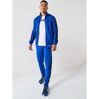 Adidas Sportswear Men'S Sportswear Basic 3-Stripes Tricot Tracksuit - Blue