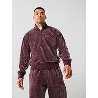 Adidas Sportswear Men'S All Szn Luxe Half-Zip - Brown