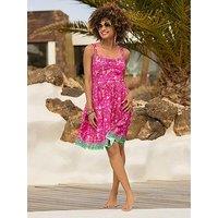 Joe Browns Pippa Printed Jersey Sundress - Pink