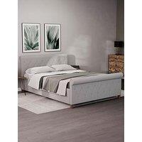 Vida Designs Vittorio Linen Double Bed
