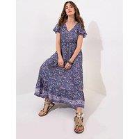 Joe Browns Christie Boho Printed Maxi Dress - Navy