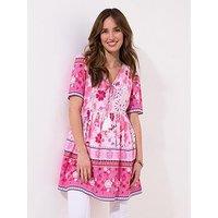 Joe Browns Prettiest Printed Tunic - Pink