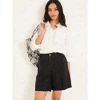Fatface Nell Linen Short - Black