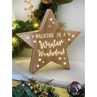 Very Home Winter Wonderland Room Light Christmas Decoration