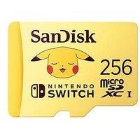 Sandisk Pokemon Microsdxc Card For Nintendo Switch 256Gb, Up To 100Mb/S Read, 60Mb/S Write, U3, C10, A1, Uhs-1