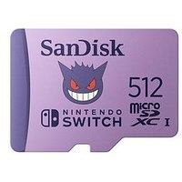 Sandisk Pokemon Microsdxc Card For Nintendo Switch 512Gb, Up To 100Mb/S Read, 60Mb/S Write, U3, C10, A1, Uhs-1
