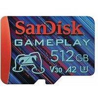 Sandisk 512Gb Gameplay Microsdxc Card For Mobile/Handheld Gaming With Read Speeds Up To 190 Mb/S