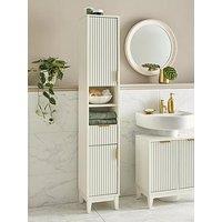 Very Home Cora Fluted Tall Cabinet - Fsc Certified
