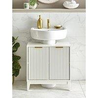 Very Home Cora Fluted Under Sink Cabinet - Fsc Certified