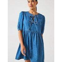Only Clara Tessa Dress - Blue