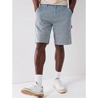 Barbour Tindale Stripe Shorts - Blue
