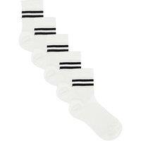 V By Very Boys 5 Pack Monochrome Socks - Multi