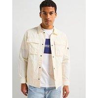 Barbour International Scots Nylon Overshirt - White