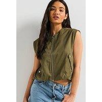 Only Waistcoat - Green