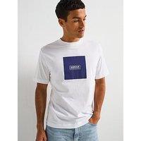 Barbour International Mass Graphic Relaxed Cotton T-Shirt - White
