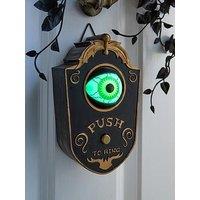 Festive Halloween & Door Bell With Light Up & Winking Eye