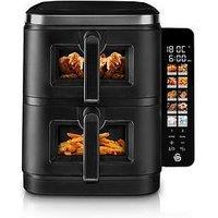 Swan Sd10522Blk 11L Twin Stack Air Fryer - Black