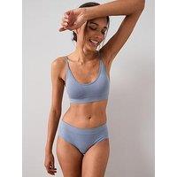 The Very Collection 2 Pack Hipster Seamless Briefs - Blue