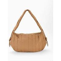 The Very Collection Quilted Tote Bag With Cord - Beige