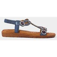 Joe Browns Bedazzle Summer Sandals - Blue