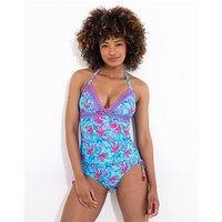 Joe Browns Lagoon Azure Tankini - Azure Multi