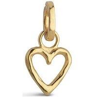 Enamel Copenhagen Organic Heart Gold Charm