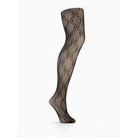 V By Very Lace Bow Tights - Black