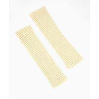 The Very Collection Rib Leg Warmers - Beige